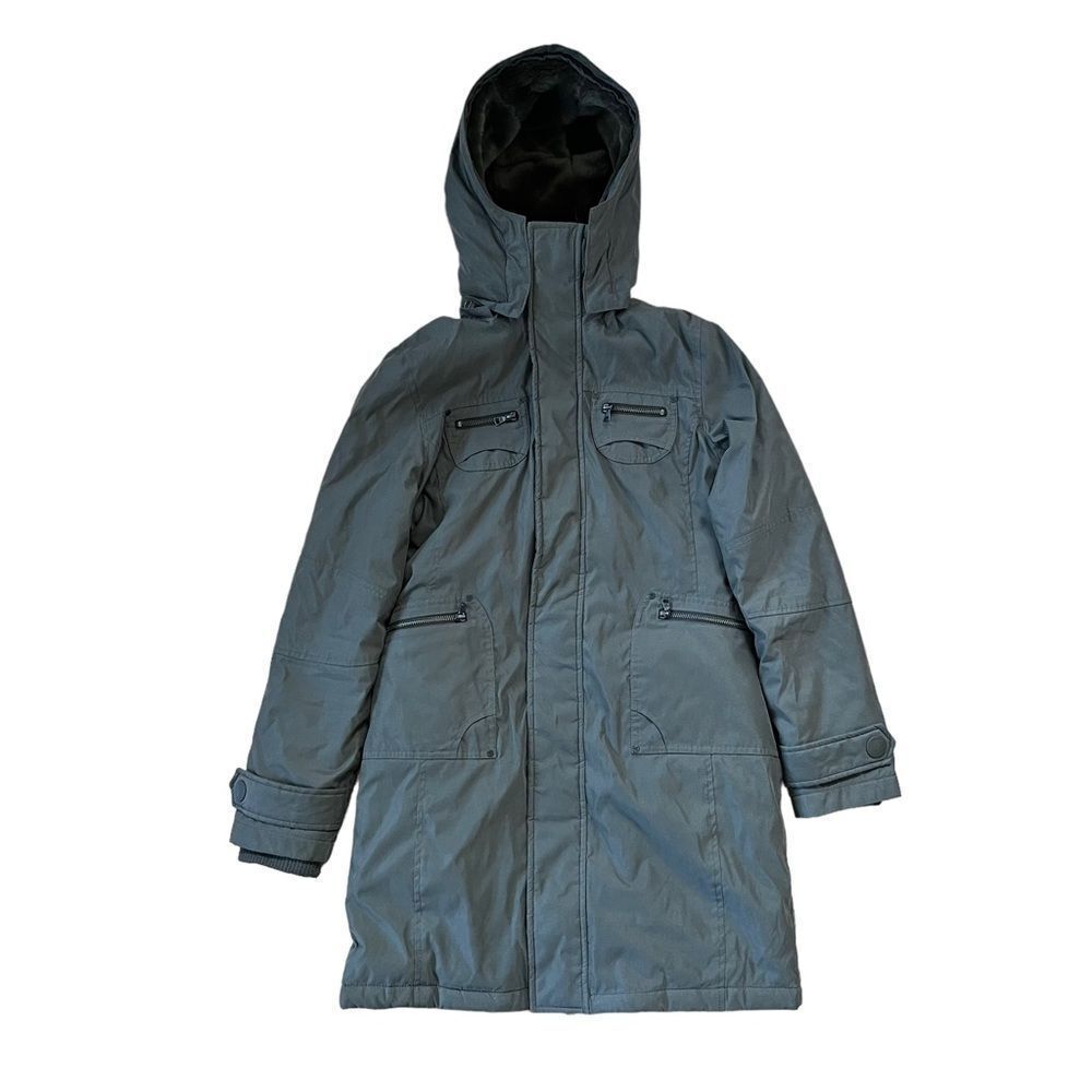 Aritzia Tna Green Parka Size Small